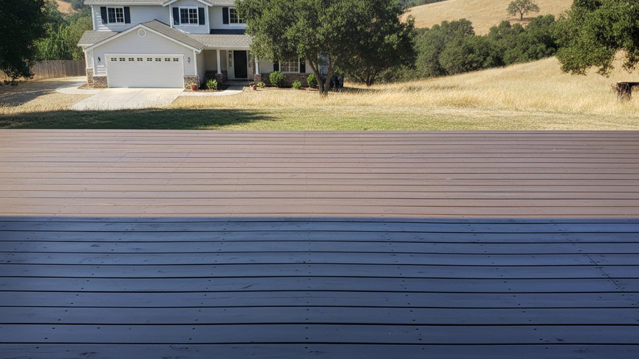 Deck Resurfacing completed by Coastal Deck Solutions in Fullerton, CA
