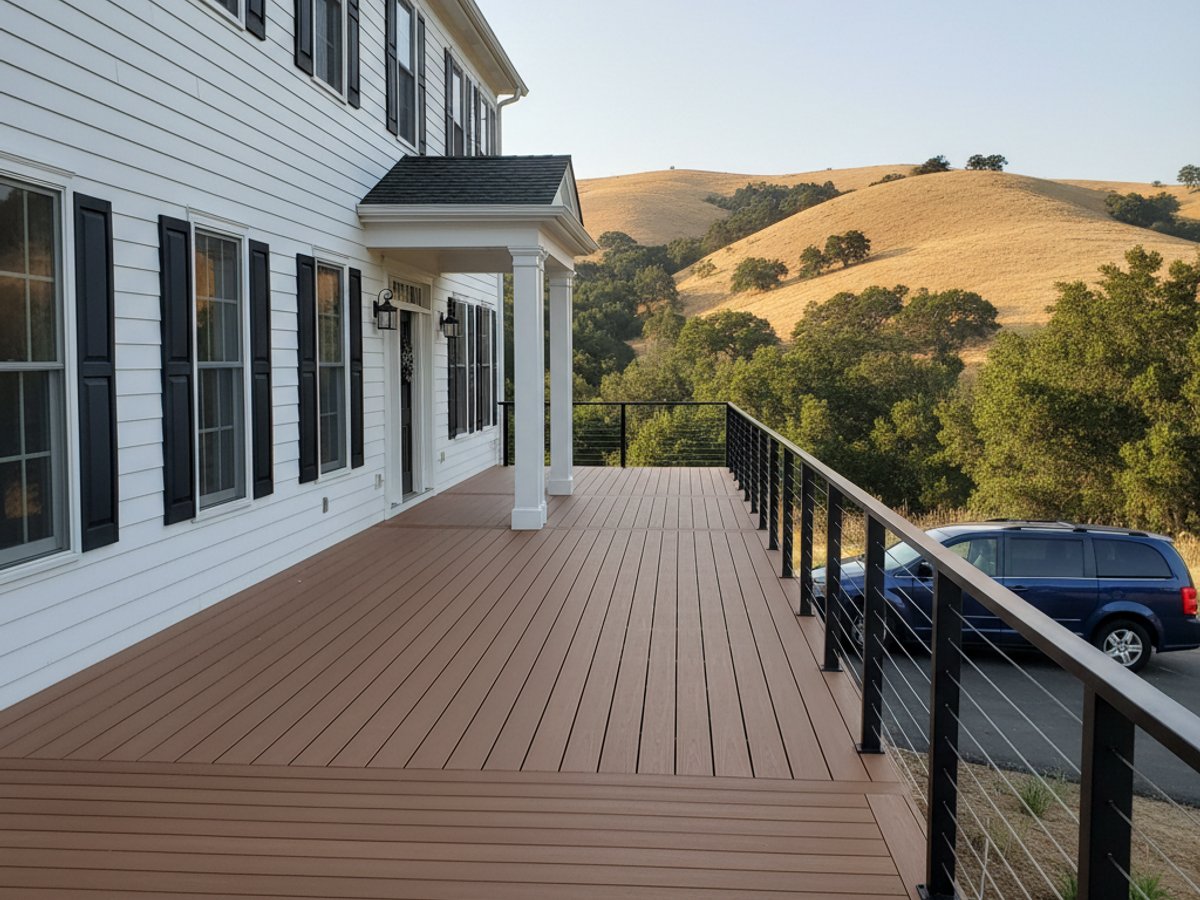 Deck Railing Installation & Repair completed by Coastal Deck Solutions in Garden Grove, CA